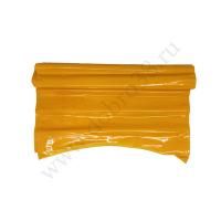 Термоусадочный пакет для созревания и хранения сыра 250*400 мм желтый, круглое дно, 5шт.